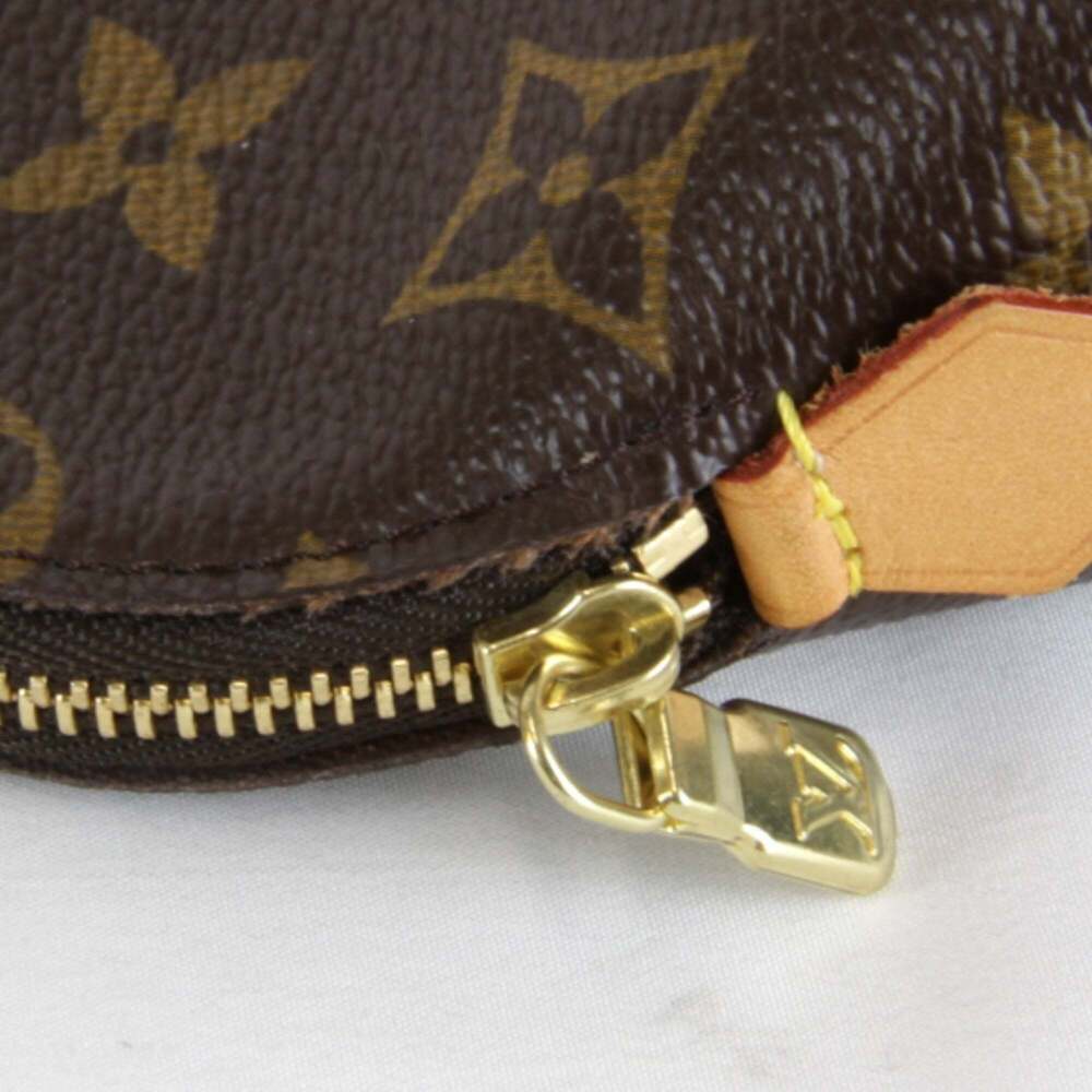 LOUIS VUITTON Brown Monogram Canvas Pochette Pouch - Picture 7 of 11